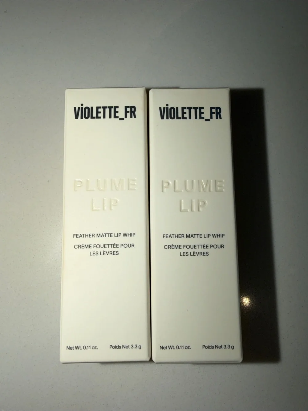 VIOLETTE_FR FEATHER MATTE LIP WHIP CRÈME FOUETTÉE POUR LES LEVRES NEW IN BOX